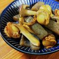 低カロ探検隊's cooksnap of when they made ベビーホタテとエリンギとこんにゃくの煮物.
