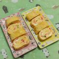 赤い電話's cooksnap of when they made 紅生姜の卵焼き.