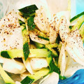 seacomet's cooksnap of when they made とっても簡単　れもん風味のかぶサラダ.