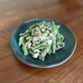Nilmini's cooksnap of when they made ゆで卵とインゲンのサラダ.