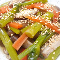 あきつま（杏花☆）'s cooksnap of when they made お鍋ひとつ！簡単！椎茸と菜花の煮浸し.