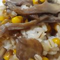 あきつま（杏花☆）'s cooksnap of when they made 舞茸とコーンのバター醤油炒め混ぜご飯.