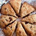 ぷ〜ちゃん☆'s cooksnap of when they made トースターで簡単！チョコバナナスコーン！.