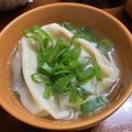 明日葉ママ's cooksnap of when they made 皮がもちもち♪ スープ餃子.