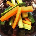 みなとのまんま's cooksnap of when they made 保育園で人気☆スティックサラダ(お漬物).