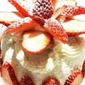 sa0ri♡'s cooksnap of when they made 簡単！可愛い！いちごのドームケーキ.