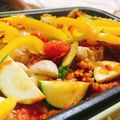 はるシェフ's cooksnap of when they made ホットプレートで！パエリア風チキンライス.