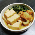 初心者☆cook's cooksnap of when they made 厚揚げちくわほうれん草の煮物.