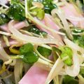 はぁちゃんmama☆'s cooksnap of when they made もやしとカイワレ菜のごまポン和え.