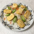 puniＫ's cooksnap of when they made うどんスープで☆簡単玉子焼き.