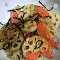 ビネガーオクトパス☆'s cooksnap of when they made ◆簡単♡蓮根と人参の塩昆布きんぴら◆.