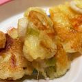 クックQ00NOL☆'s cooksnap of when they made おつまみにも☆竹輪とじゃが芋のチヂミ。.