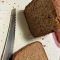 クックYP2OJ6☆'s cooksnap of when they made プロテイン入り食パン（ココア味）.