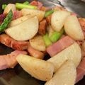 ふわふわまくら's cooksnap of when they made とまらない☆長芋とアスパラのにんにく炒め.