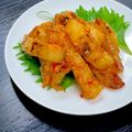 ルぴあ's cooksnap of when they made 簡単おつまみ♡長いものナムル♡.