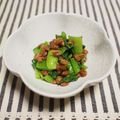 バカリャウ's cooksnap of when they made 小松菜の納豆和え.