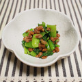 バカリャウ's cooksnap of when they made 小松菜の納豆和え.