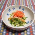 バカリャウ's cooksnap of when they made 竹輪ときゅうりの和え物☆ごま風味.
