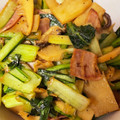 かれこちゃん's cooksnap of when they made 小松菜と筍と椎茸のバター炒め.