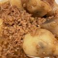 ★bluesky★'s cooksnap of when they made 里芋とひき肉の煮っ転がし.