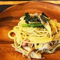 頑張る主婦Ns's cooksnap of when they made ほうれん草とベーコンの和風パスタ♪.