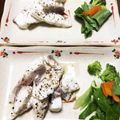 減塩パパ's cooksnap of when they made 真鯛の刺身でガーリックオイル焼き.