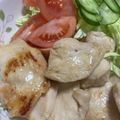 クック7J96ON☆'s cooksnap of when they made とりむね肉のにんにく味噌焼き.