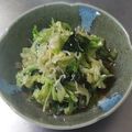 cook_tabby's cooksnap of when they made じゃこ☆わかめ☆キャベツ酢の物.