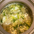 ☆ドキンちゃん☆”'s cooksnap of when they made 生青のり…かき玉汁.