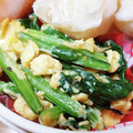 ﾋﾟﾛﾐ♡'s cooksnap of when they made 簡単ほうれん草と卵の炒め物.