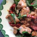 a_cossa's cooksnap of when they made 鶏のドライトマト＆バジル和風炒め.