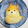 ＊ｎｏａ＊”'s cooksnap of when they made トトロパン☆クリームパン？メロンパン？.