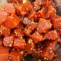 ぽんぽこ2486's cooksnap of when they made ☺簡単♪びんちょうまぐろの韓国風ポキ☺.