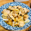 ねっちゃんっ's cooksnap of when they made 新たまねぎと鶏もも肉のバター醤油炒め.