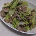 きらり流れ星's cooksnap of when they made 春キャベツと豚バラのフライパン蒸し.