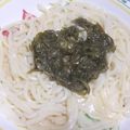 きらり流れ星's cooksnap of when they made 簡単ぶっかけめかぶうどん.