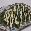 きらり流れ星's cooksnap of when they made 茎わかめのマヨネーズ和え♪.