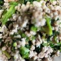 67luna's cooksnap of when they made ほうれん草と豚ひき肉のどんぶり.