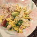 なんなんナナ's cooksnap of when they made キャベツとソーセージの卵炒め.