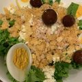 くまごり's cooksnap of when they made セロリの葉とカッテージチーズのサラダ☆.