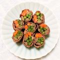 ヒヨコとウサギ's cooksnap of when they made おせちにも♪牛肉の野菜巻き.