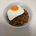 めぐ◎みるく's cooksnap of when they made ガパオライス☆ナンプラー無し.