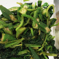 クックプ～'s cooksnap of when they made ほうれん草とオクラのゴマ和え☆からし＋.