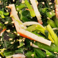 clover55's cooksnap of when they made お弁当に♪ほうれん草のナムル風.