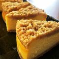 ちょこふみ's cooksnap of when they made コーヒークランブルチーズケーキ.