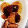 桜たちばな's cooksnap of when they made 簡単ハンバーグソース&ハムステーキソース.