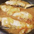 urara☆☆'s cooksnap of when they made フライパンでブリの照り焼き黄金比タレ.