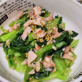 DORA＊DORA's cooksnap of when they made 小松菜と鮭フレークの和え物.