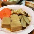 ばく★ちく's cooksnap of when they made 高野豆腐とごぼうの煮物　メイプル風味♪.