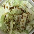 かおり♡♡♡'s cooksnap of when they made 玉ねぎ熱々ドレッシング★キャベツサラダ.